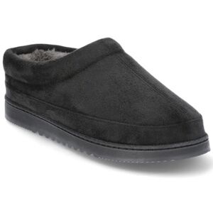 Dearfoams Cozy Comfort Women’s Clog Slippers W 9/10 - M 7/8 BLACK